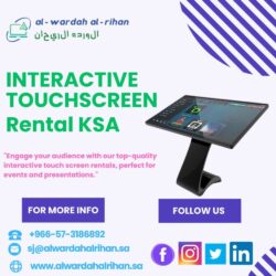 Benefits of Interactive Touch Screen Rentals in KSA