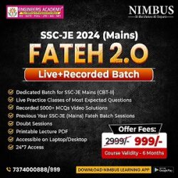 SSC JE Mains 2024 Batch ss - Copy