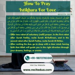 how to pray istikhara for marriage
