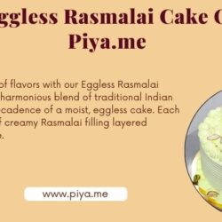 Order Eggless Rasmalai Cake Online - Piya.me