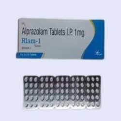 Alprazolam 1mg for panic disorder