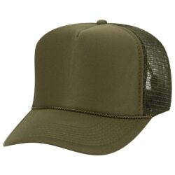 the-all-solid-olive-foam-trucker-hat-from-double-portion-supply-socially-acceptable-stretch-fit-head-sizes-light-rain-promotional-accessory-metal-grommets-1000x1000