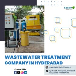 Wastewater treatment company in Hyderabad