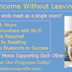 Single Moms Make Money