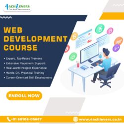 web development course - 4achievers