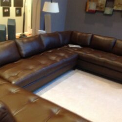 Brown-Leather-Sectional