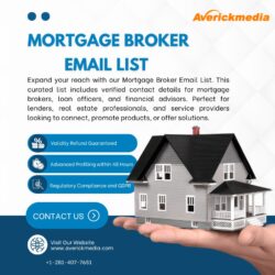 Mortgage Broker Email List