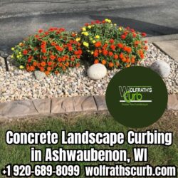 Concrete Landscape Curbing in Ashwaubenon, WI