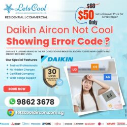 daikin aircon error code