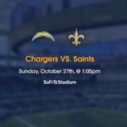 Chargers VS Saints