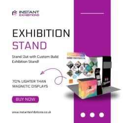 Buy & Stand Out with Custom Build Exhibition Stand!