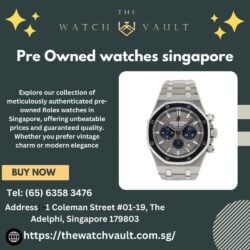 Pre Owned watches singapore