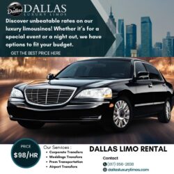 Dallas Limo Rental Rates