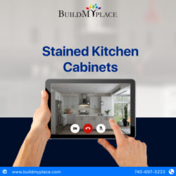 Stained Kitchen Cabinets