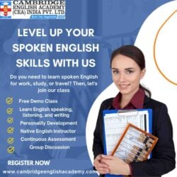 LEVEL UP YOUR SPOKEN ENGLISH SKILLS WITH US