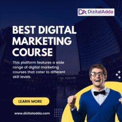 Blue & Yellow Professional Digital Marketing Webinar Instagram Post (1)