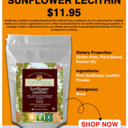 Sunflower Lecithin Cape Crystal Brands Original