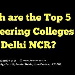 Which are the Top 5 Engineering Colleges in Delhi NCR