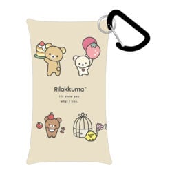 クリアマルチケース（BASIC RILAKKUMA Favorite Things・集合A）