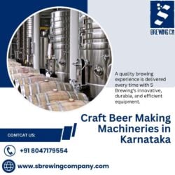 Craft Beer Making Machineries in Karnataka