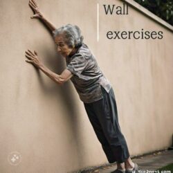 Wall exercises elderly - Yes2next