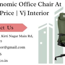 Buy Ergonomic Office Chair At Best Price  Vj Interior