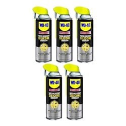 WD-40 Specialist Water Resistant Silicone Lubricant Spray, 11 Ounces (5 Pack)