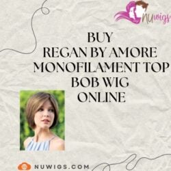 Buy Regan By Amore  Monofilament Top Bob Wig Online