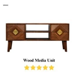 wood media unit