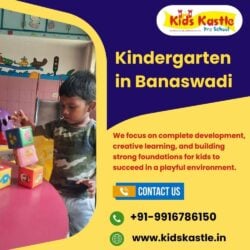 Kindergarten in Banaswadi