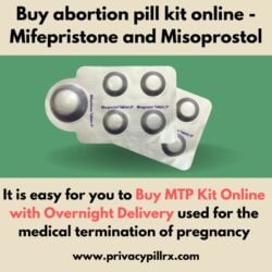 Buy abortion pill kit online - Mifepristone and Misoprostol