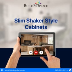 Slim Shaker Style Cabinets