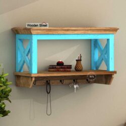 Blue Barn Wall Shelf