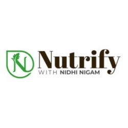 Nutrify with Nidhi Nigam PNG logo